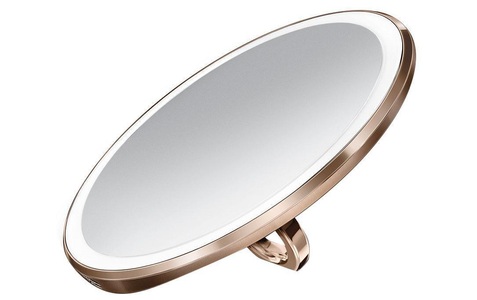 Simplehuman, Simplehuman Kosmetikspiegel mit, simplehuman Kosmetikspiegel »Kosmetikspiegel mit Sensor Compact Rosé«