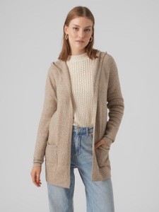 VERO MODA, Vero Moda Strickjacke »VMDOFFY LS OPEN HOOD CARDIGAN GA NOOS«