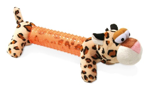 swisspet, swisspet Hundespielzeug Dental-Leo, Hunde Spielzeug, SwissPet Hunde-Spielzeug Dental-Leo, 33.5 cm, Orange