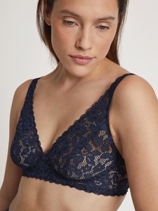 CALIDA Soft-BH »Natural Comfort Lace«, aus vollelastischer Spitze, ohne Bügel und Schale
