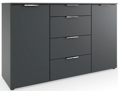 Fresh To Go Kombikommode »Level«, 2-türig, mit 4 Schubladen und soft-close Funktion, 135cm breit