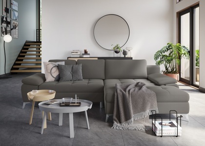 sit&more Ecksofa, mit Mega-Recamiere, wahlweise mit Bettfunktion und Bettkasten