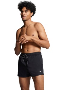 Puma, Badeshorts in kurzer Form, PUMA Herren Badeshort schwarz | S