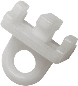Gardinia, GARDINIA Feststeller für Aluminiumschiene und Aluminium-Vorhangschiene, Gardinia Feststeller für Alu-Vorhangschiene