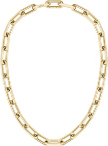 Boss, Halskette Damen Gold 61cm, BOSS Edelstahlkette »HALIA, 1580579«