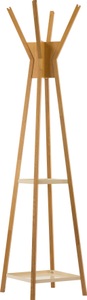 Woodman, Woodman Garderobe »Magellan«, im skandinavian Design, aus massiver Eiche, mit 4 Haken, Woodman Garderobe »Magellan«, im skandinavian Design, aus massiver Eiche, mit 4 Haken