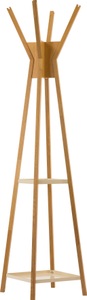 Woodman, Woodman Garderobe »Magellan«, im skandinavian Design, aus massiver Eiche, mit 4 Haken, Woodman Garderobe »Magellan«, im skandinavian Design, aus massiver Eiche, mit 4 Haken