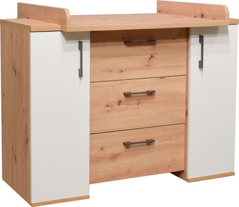 MÄUSBACHER, Mäusbacher Wickelkommode »Cindy«, bis 50 kg, umbaufähig zur Kommode, 117 cm, Mäusbacher Wickelkommode »Cindy«, bis 50 kg, umbaufähig zur Kommode, 117 cm