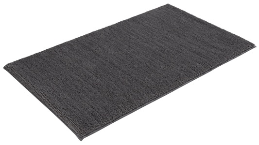 my home Badematte »Vanessa«, Höhe 10 mm, rutschhemmend beschichtet, schnell trocknend, Badteppich, weiche Haptik, unifarben
