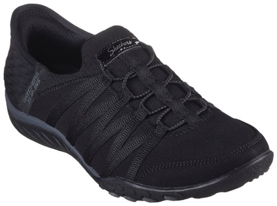 Skechers, Skechers Slip-Ins Breathe Damen Schwarz, Skechers - Slips-ins Breathe Easy Roll With Me, für Damen, Größe 36