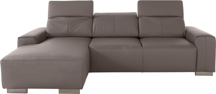 Cotta, COTTA Sofa, mit Kopfteilverstellung, 