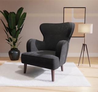 Home affaire Sessel »SICILIA B/T/H: 68/64/88 cm«, moderner Ohrensessel