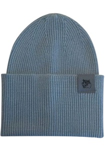 HIGHLIGHT COMPANY, Highlight Company Strickmütze, Breite Krempe, Rippenstrick, 