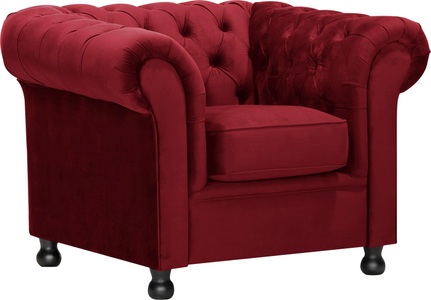 HOME AFFAIRE, Home affaire Sessel »Chesterfield Home«, mit edler Knopfheftung und typischen Armlehnen, Home affaire Sessel »Chesterfield Home«, mit edler Knopfheftung und typischen Armlehnen