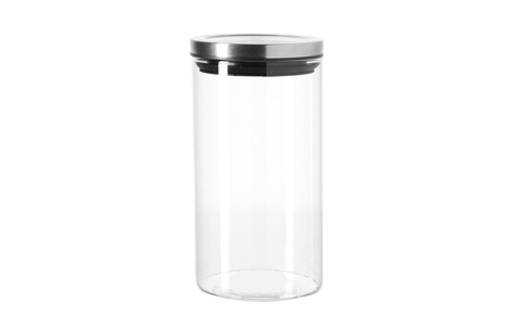 LEONARDO, Leonardo Vorratsglas Comodo 1 l, hermetisch verschließbares Glas Comodo glas transparent - 1 l - Leonardo transparent en glas