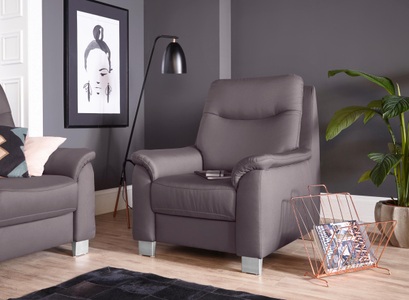 SIT&MORE, sit&more Sessel, sit&more Sessel »Boccaccio«, inklusive Federkern und Kopfteilverstellung