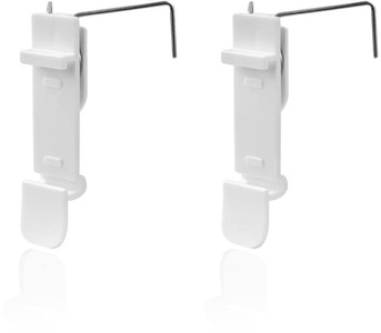 LICHTBLICK ORIGINAL, LICHTBLICK ORIGINAL Klemmträger »Klemmträger Klemmfix mit Klammer für Doppelrollo und Rollo«, (2 St.), LICHTBLICK ORIGINAL Klemmträger »Klemmträger Klemmfix mit Klammer für Doppelrollo und Rollo«, (2 St.)