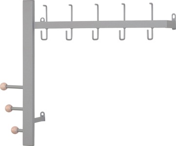 undefined, Garderobenleiste, aus Metall, Breite 64 cm, INOSIGN Garderobenleiste, (1 St.), aus Metall, Breite 64 cm