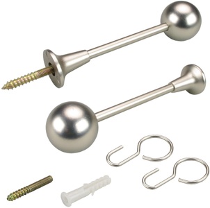 LIEDECO, Raffhalter Liedeco, passend für Gardinen, Liedeco Raffhalter, (1 St.), für Gardinenstangen Ø 16 mm