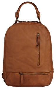 SAMANTHA LOOK, Samantha Look Cityrucksack, echt Leder, Made in Italy, Samantha Look Cityrucksack, echt Leder, Made in Italy