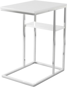 Kayoom, Kayoom Beistelltisch »Beistelltisch Lucilla 225«, Modernes C-Form, dezentes Design, mit zusätzlicher Ablage, Kayoom Beistelltisch »Lucilla 225, Beistelltisch in eleganter Optik, in rechteckiger Form«, (1 St.), Modernes C-Form, dezentes Design, mit zusätzlicher Ablage