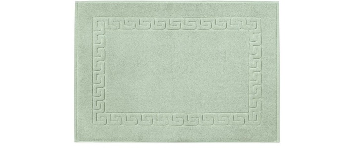 FISCHBACHER, FISCHBACHER - Badematte DREAMFLOR - blassgrün - Baumwolle - 50cm/72cm, weseta switzerland Badematte »Dreamflor«