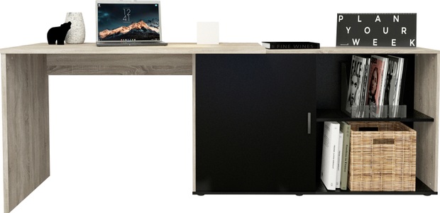 FMD Eckschreibtisch »Valley«, Breite 118 cm