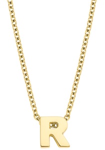 AMOR, Amor Kette mit Anhänger »Buchstabe A-Z, 2026731«, Amor Kette mit Anhänger »Buchstabe A-Z, 2026731«