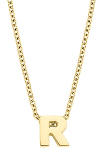 AMOR, Amor Kette mit Anhänger »Buchstabe A-Z, 2026731«, Amor Kette mit Anhänger »Buchstabe A-Z, 2026731«