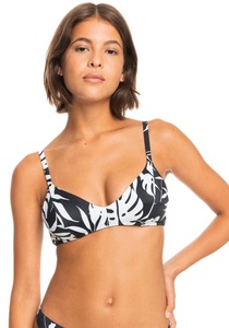 ROXY, Roxy Love The Aloha Tri - Bikini-Top Anthracite Surf Trippin Bico S S, Roxy Love The Aloha Tri - Bikini-Top Anthracite Surf Trippin Bico S S
