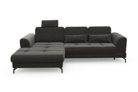 sit&more Ecksofa »Bendigo V«, inklusive Sitztiefenverstellung, Bodenfreiheit 12 cm, wahlweise in 2 unterschiedlichen Fussfarben