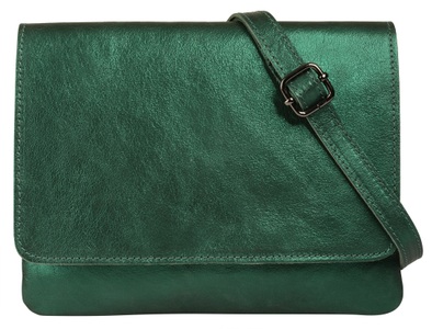CLUTY, Cluty Umhängetasche, (1 tlg.), echt Leder, Made in Italy, Cluty Umhängetasche, echt Leder, Made in Italy
