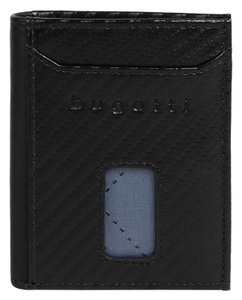 Bugatti, Secure Slim - RFID Kreditkartenhalter in Comet Schwarz, Secure Slim - RFID Kreditkartenhalter in Comet Schwarz