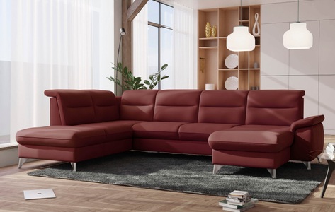 SCHÖNER WOHNEN LAMINAT, SCHÖNER WOHNEN LAMINAT Wohnlandschaft, wahlweise mit motorischer Relaxfunktion, sit&more Wohnlandschaft »Astoria U-Form«, wahlweise mit motorischer Relaxfunktion