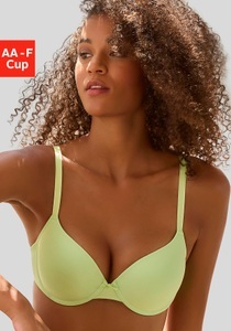 LASCANA Schalen-BH »Ela - perfect basic«, mit Bügel aus seidiger Microfaser, Basic Dessous