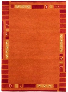 carpetfine, carpetfine Wollteppich »Nepal Jaipur«, rechteckig, 20 mm Höhe, reine Wolle, handgeknüpft, Wohnzimmer, 