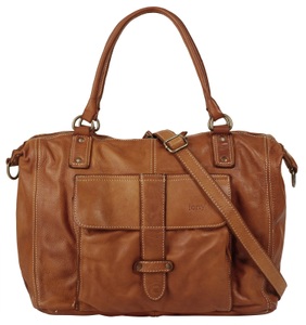 forty° Shopper, echt Leder, Made in Italy