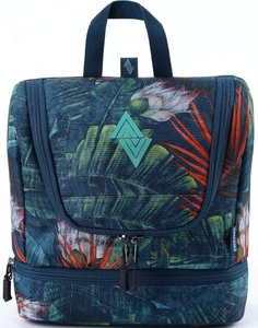 Nitro, NITRO Kulturbeutel »Travel Kit, Tropical«, zum Aufhängen, NITRO Kulturbeutel »Travel Kit«, Kosmetiktasche für Reise, Waschtasche, Reisetasche für Kosmetikartikel