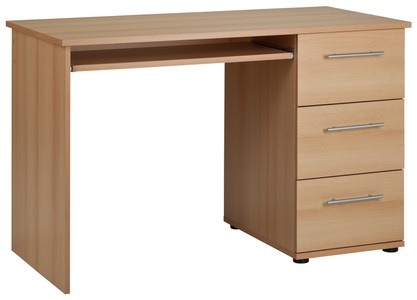 undefined, Schreibtisch »Tobi«, mit 3 Schubkästen, Made in Germany, VOGL Möbelfabrik Schreibtisch »Tobi«, mit 3 Schubkästen, Made in Germany
