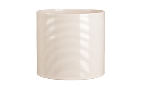 Scheurich, SCHEURICH Übertopf SESAME, Scheurich Blumentopf »Blumentopf Beige, 33 cm«