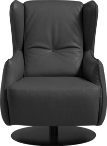 Egoitaliano, Egoitaliano Sessel »Randy«, Egoitaliano Sessel »Randy Hochlehnsessel, Designsessel, Clubsessel, Ohrensessel«, Drehsessel, Relaxsessel, kompakte Stellmasse, bequem