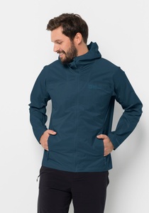 Jack Wolfskin, Jack Wolfskin Regenjacke Herren Prelight 2.5L Jacket Men XL dark sea dark sea, Jack Wolfskin Outdoorjacke »PRELIGHT 2.5L JKT M«, mit Kapuze