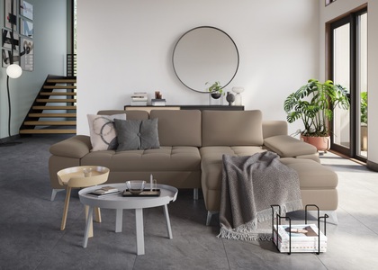 sit&more Ecksofa, mit Recamiere, wahlweise mit Bettfunktion und Bettkasten