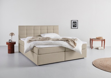 INOSIGN Boxbett »Ovalo«, wahlweise mit Bettkasten, in H2, H3 & H4 erhältilich
