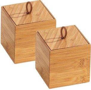 Wenko, WENKO Aufbewahrungsbox »Terra« (Set, 2 Stück), WENKO Aufbewahrungsbox »Terra«, (Set, 2 St.)