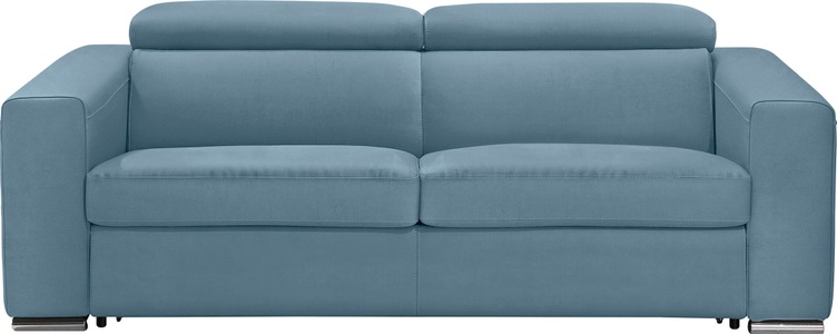 Egoitaliano, Egoitaliano Schlafsofa »Cabiria«, Sofa inkl. Schlaffunktion, Kopfteile verstellbar, mit Metallfüssen, Egoitaliano Schlafsofa »Cabiria, Design und super Sitz- und Liegekomfort« Sofa inkl. Schlaffunktion, Kopfteile verstellbar, mit Metallfüssen