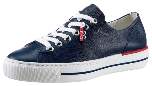 Paul Green, Sneaker aus weichem Leder Paul Green Marineblau, 