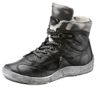 KACPER, KACPER Winterboots, mit aufwendigen Ziernähten, 