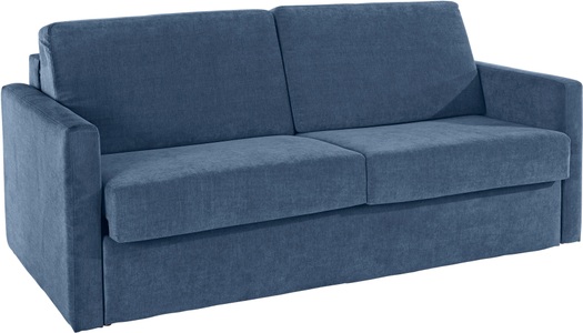 PLACES OF STYLE, Places of Style Schlafsofa »Goldfarbenpoint«, mit echter Bonell-Federkern-Matratze, nach vorn ausklappbar, Places of Style Schlafsofa »GOLDPOINT 182cm, Dauerschläfer, Liegefläche 140/200 cm,«, 3-Sitzer mit Bettfunktion, Bonell-Federkernmatratze