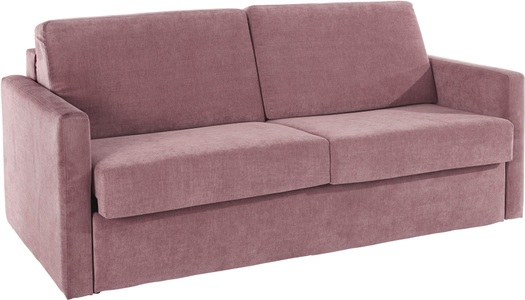 PLACES OF STYLE, Places of Style Schlafsofa »Goldfarbenpoint«, mit echter Bonell-Federkern-Matratze, nach vorn ausklappbar, Places of Style Schlafsofa »GOLDPOINT 182cm, Dauerschläfer, Liegefläche 140/200 cm,«, 3-Sitzer mit Bettfunktion, Bonell-Federkernmatratze